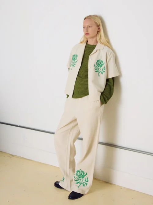 Obey Roses Embellished Shirt - Image 6