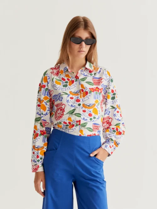 Compania Fantastica Lush Print Shirt - Image 2