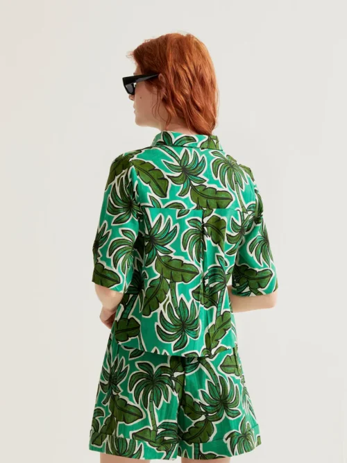 Compania Fantastica Shirt Palm Tree Print - Image 3