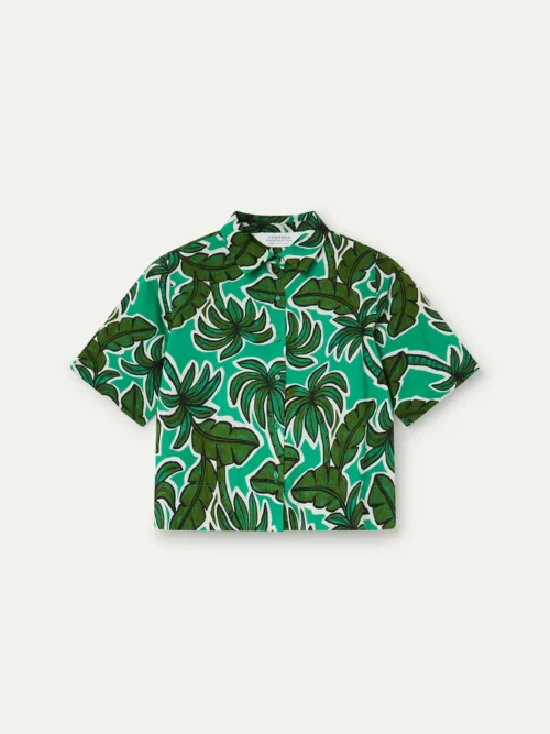 Compania Fantastica Shirt Palm Tree Print - Image 1