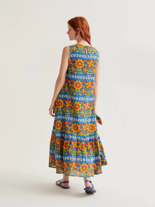 Compania Fantastica Garden Print Long Dress - Image 3
