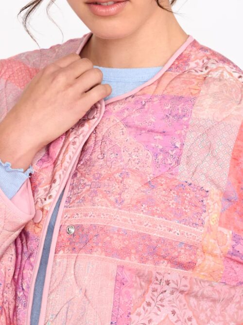 24Colours Quilted Patterned Jacket - Image 3