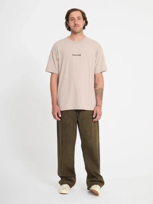 Volcom Stone T-shirt - Bark Brown - Image 5