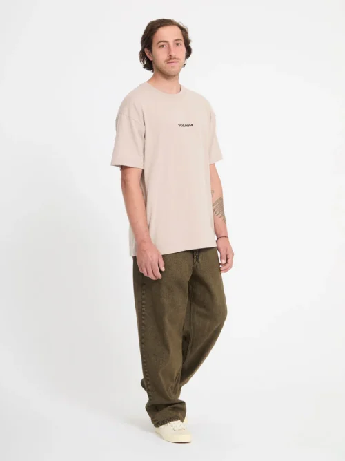 Volcom Stone T-shirt - Bark Brown - Image 6