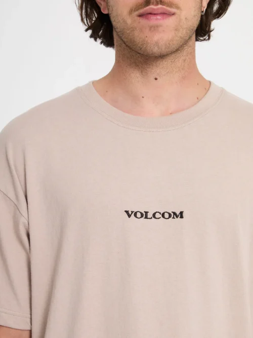 Volcom Stone T-shirt - Bark Brown - Image 4