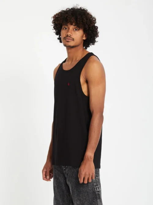 Μαύρο αμάνικο μπλουζάκι από την εταιρία Volcom.