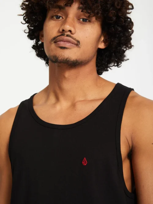 Μαύρο αμάνικο μπλουζάκι από την εταιρία Volcom.