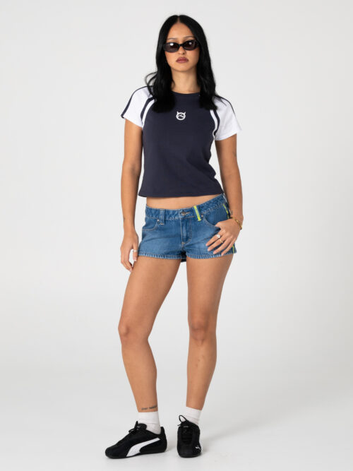 Rusty Devil Raglan Baby T-shirt - Image 3