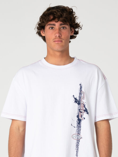 Rusty Morning Glory Graphic T-shirt - Image 3