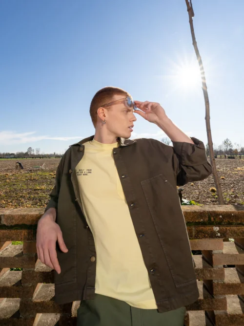 Caterpillar Big Pocket Gabardine Jacket - Image 3