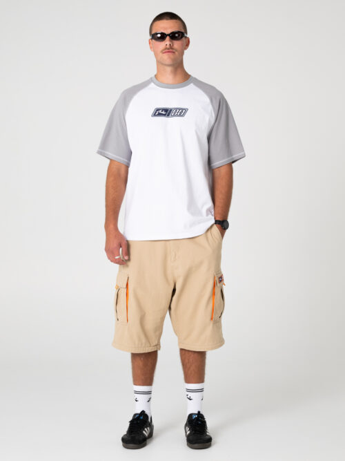 Rusty Waka Raglan Short Sleeve T-shirt - Image 4