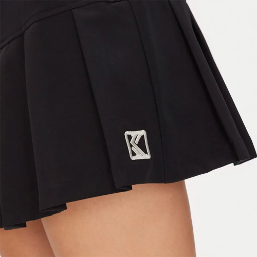 Μαύρη φούστα με σορτς από μέσα από την εταιρία Karl Kani.