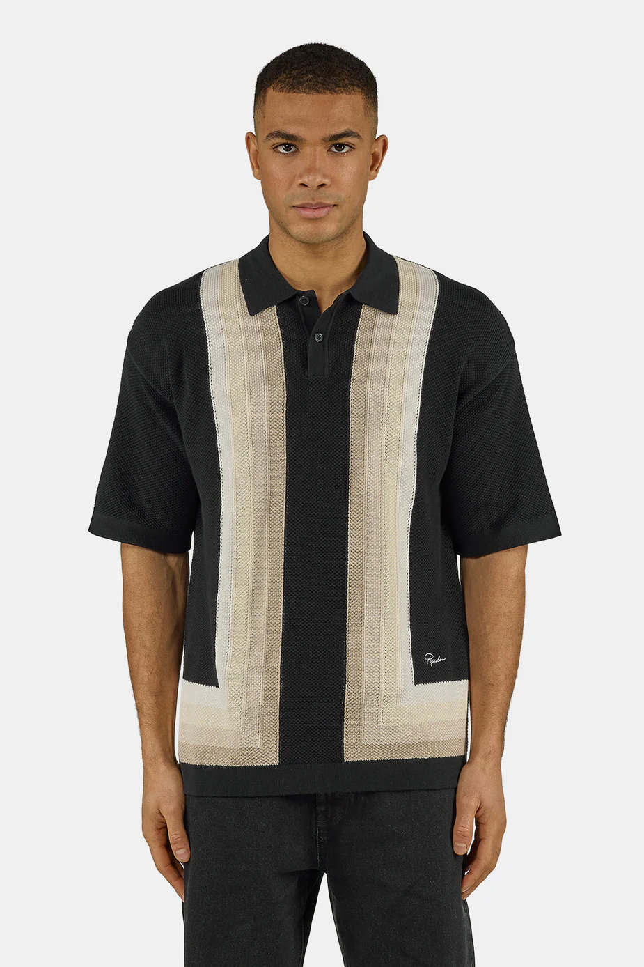 PGDR-6885-001_Tellero-Pique-Knit-Polo-Black_295