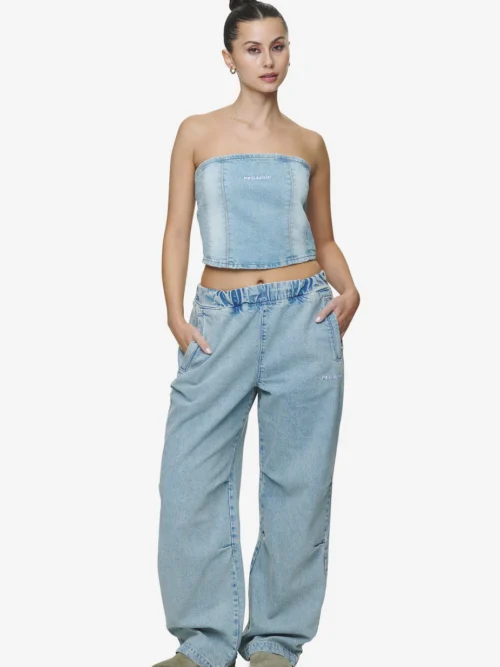 Pegador Miranda Denim Tube Top - Image 4