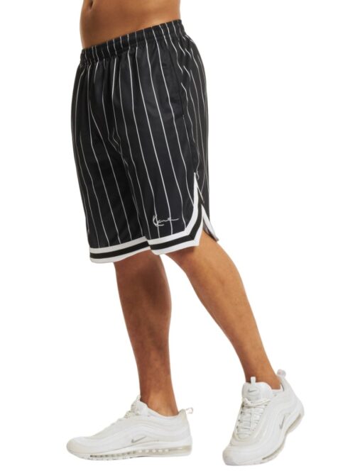 Karl Kani Small Signature Pinstripe Mesh Shorts - Image 3