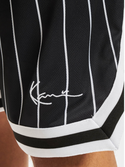 Karl Kani Small Signature Pinstripe Mesh Shorts - Image 5