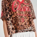 Μπλούζα με animal print από την εταιρία Peace and Chaos.