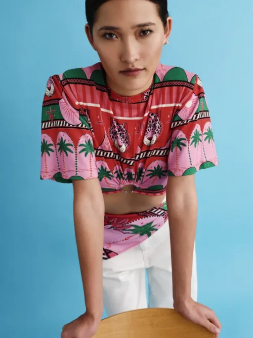 Peace & Chaos Fantasia Crop Top - Image 6