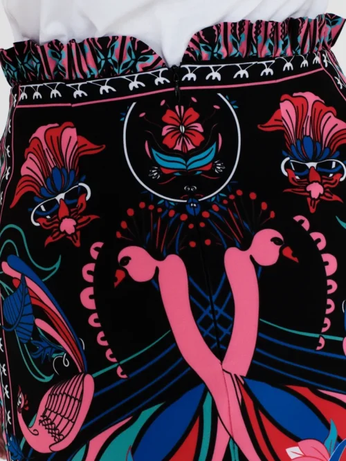 Peace & Chaos Cosmology Mini Skirt - Image 3