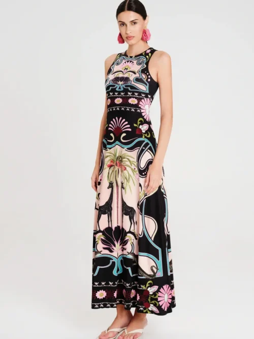 Peace & Chaos Sanctuary Long Dress - Image 4