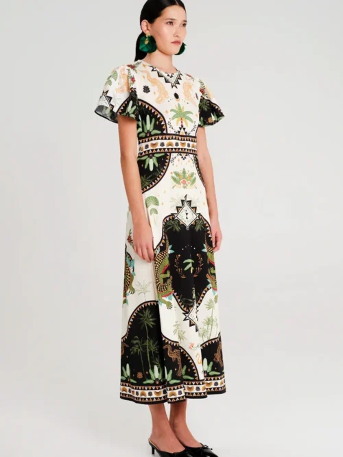 Peace & Chaos Reptile Long Dress - Image 5