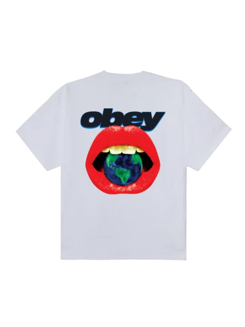 Obey Lips T-Shirt - Image 3