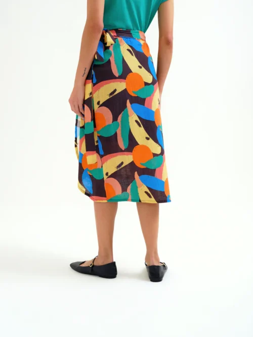 Compania Fantastica Tutti Frutti Midi Skirt - Image 3