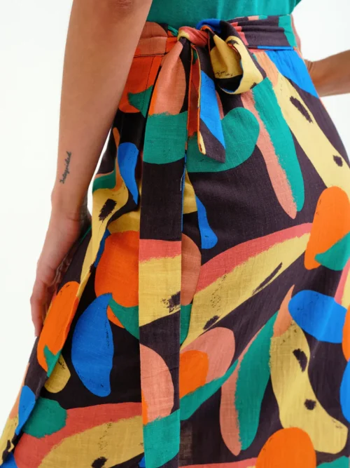 Compania Fantastica Tutti Frutti Midi Skirt - Image 4