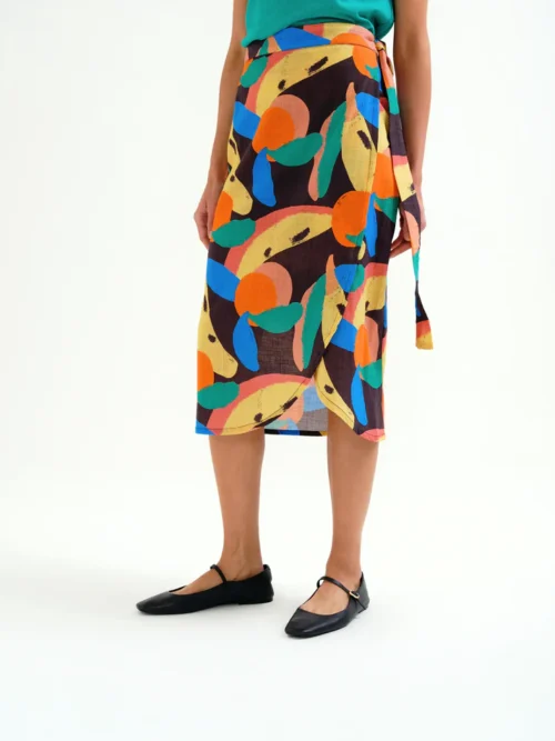 Compania Fantastica Tutti Frutti Midi Skirt - Image 7