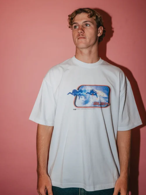 Rusty Tidal Kombat Graphic Tee - Image 4