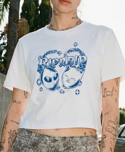 RipnDip Kali Cropped Baby T-shirt - Image 2