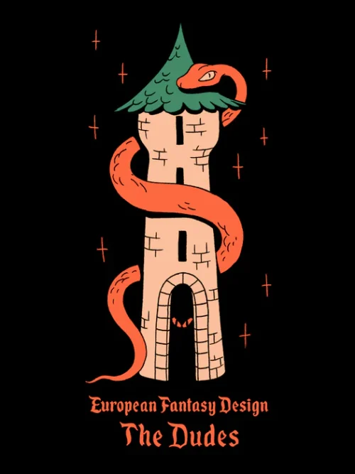 The Dudes European Fantasy Tower T-shirt - Image 3