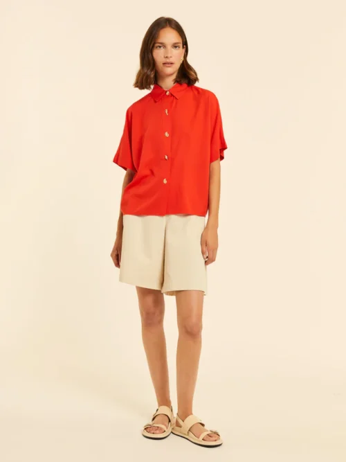 Pepaloves Red Short-Sleeved Shirt - Image 3