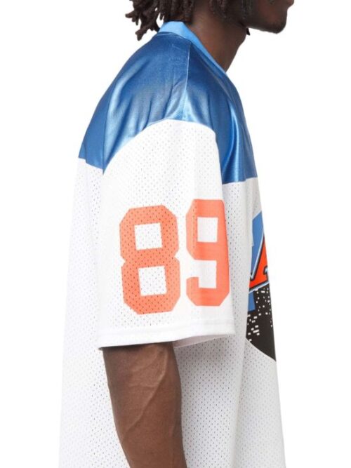 Karl Kani Og Sport College Mesh Boxy Football Jersey - Image 3