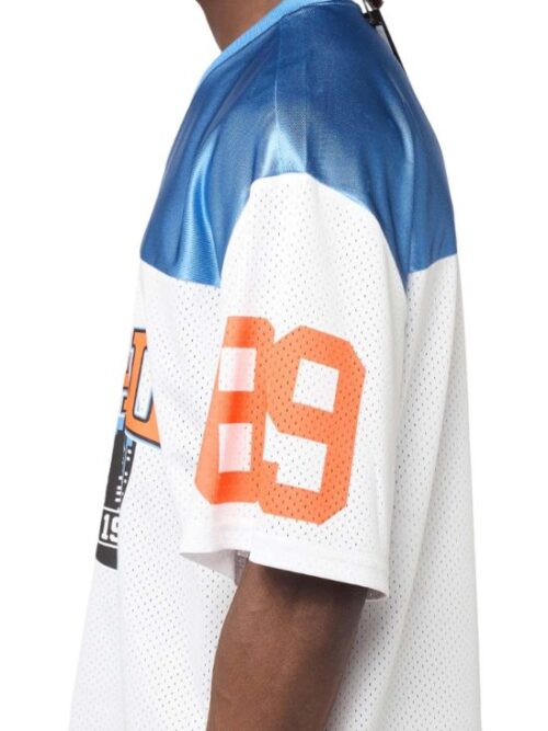 Karl Kani Og Sport College Mesh Boxy Football Jersey - Image 4