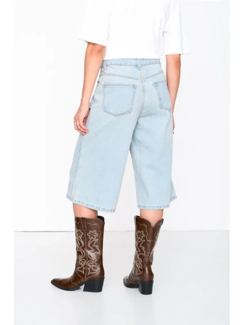 24Colours Baggy Jean Shorts - Image 3