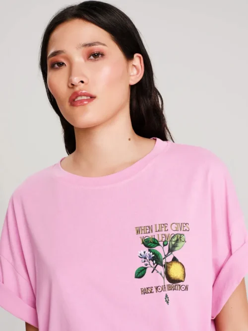 Peace & Chaos Lemon-Drop T-Shirt - Image 6