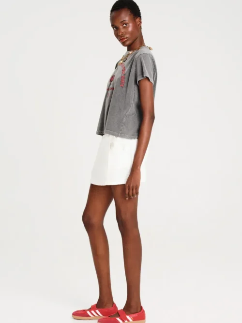 Peace & Chaos Cherry-Bomb Crop Top - Image 4