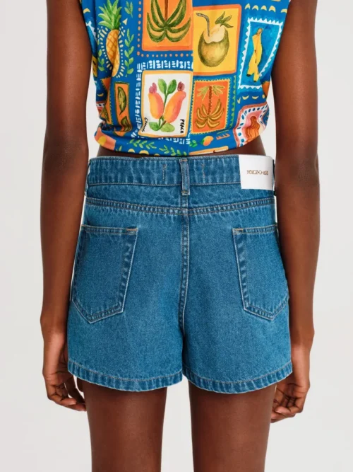 Peace & Chaos Instinct Denim Skort - Image 4