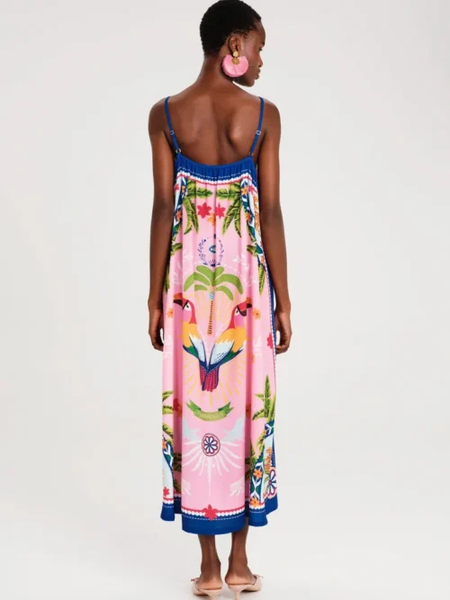 Peace & Chaos Pink-Lemonade Dress - Image 3