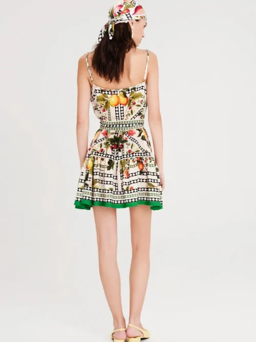 Peace & Chaos Tutti-Frutti Short Dress - Image 6