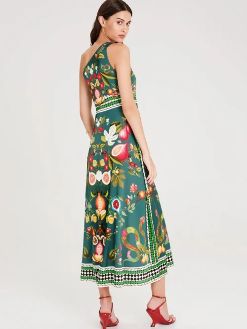 Peace & Chaos Nectar One Shoulder Long Dress - Image 4
