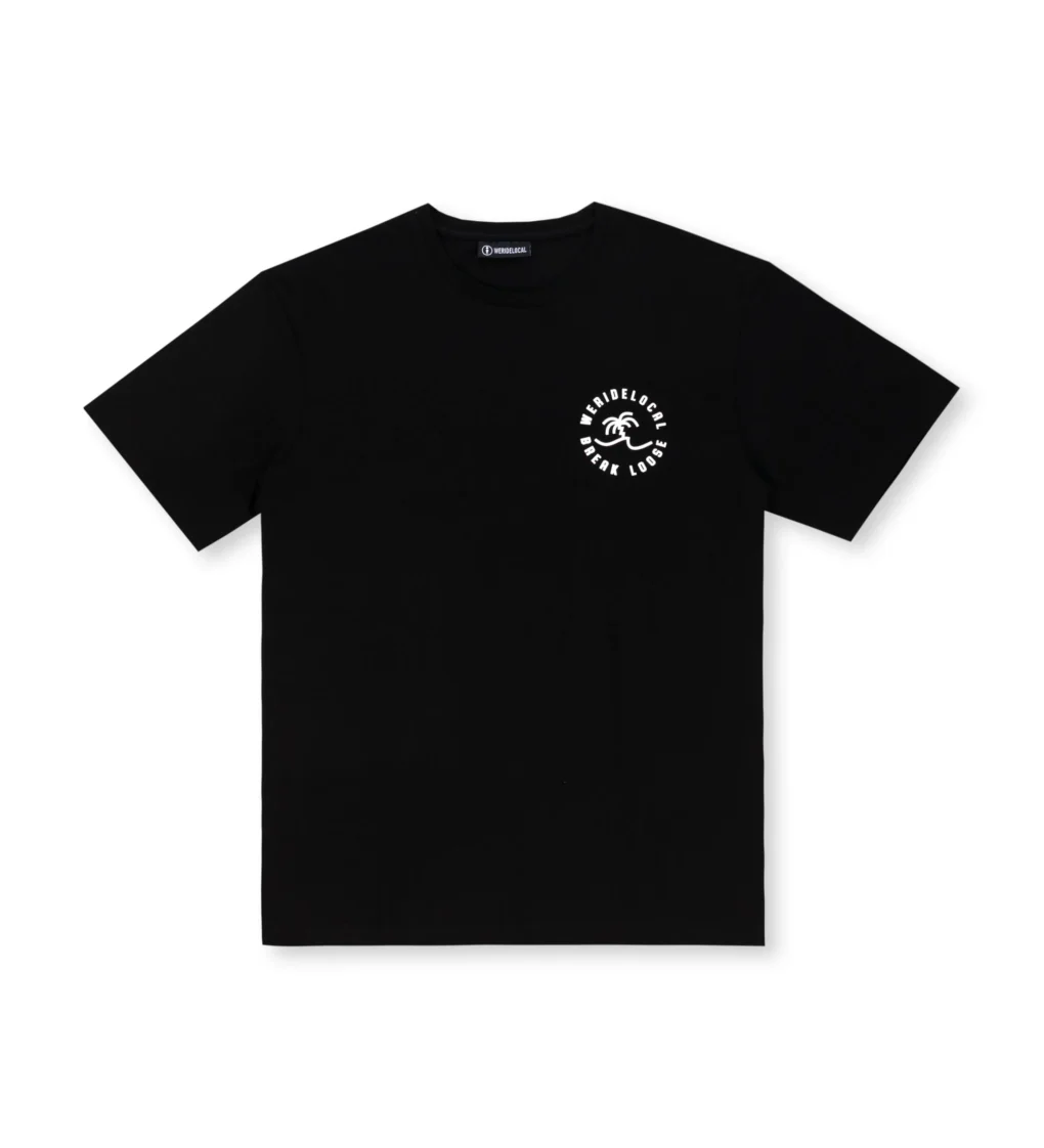 WeRideLocal_Break_Loose_Black_Tee_Front