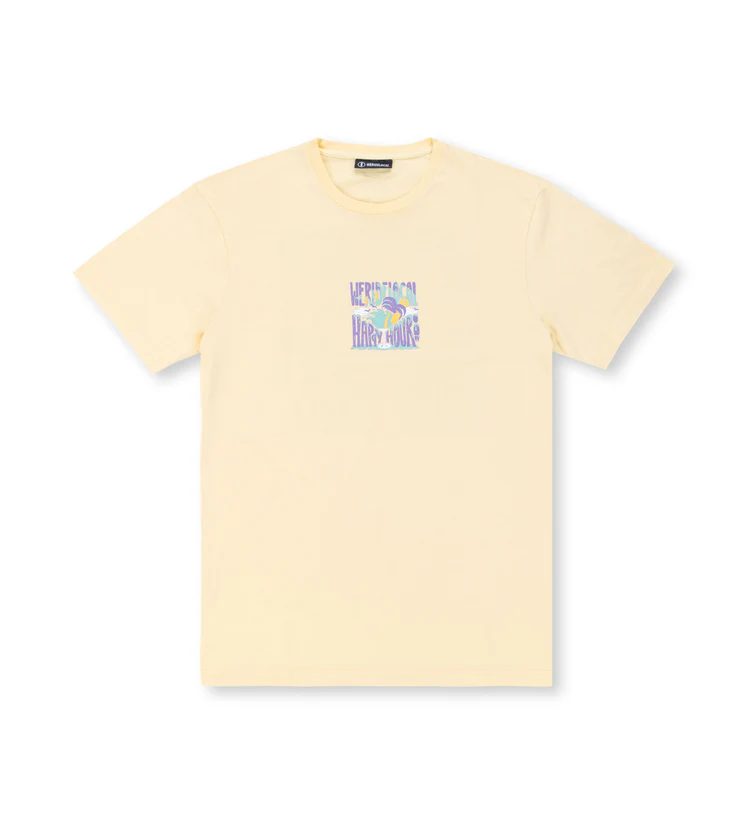 WeRideLocal_Happy_Hour_Fade_Apricot_Tee_Front