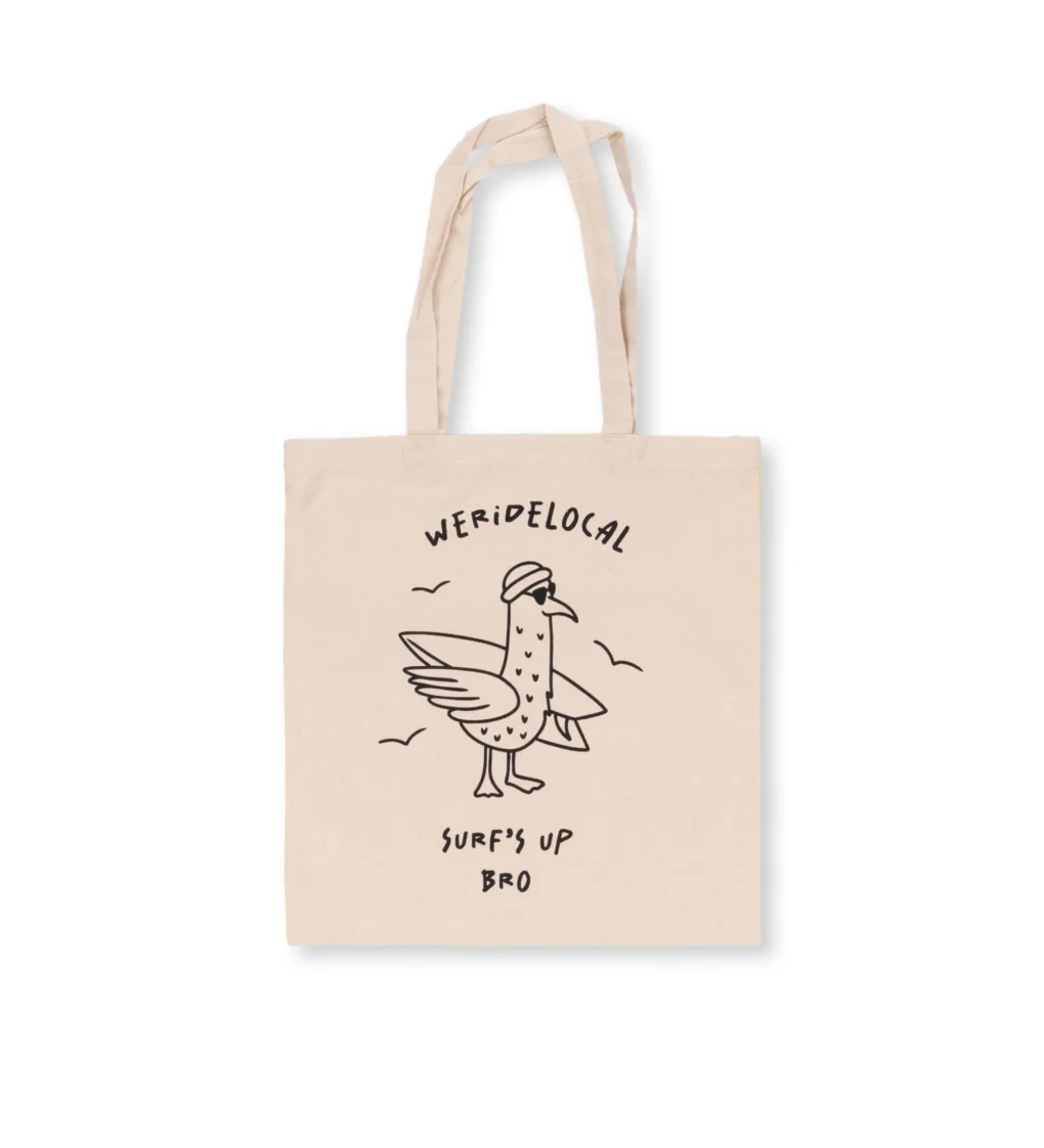 We_Ride_Local_Beige_Tote_Bag