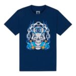Το παιδικό κοντομάνικο T-shirt Burning Skull είναι ιδανικό για αγόρια που αγαπούν το άνετο ντύσιμο με δυναμικό χαρακτήρα.