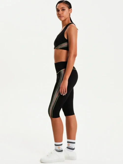 Peace & Chaos Momentum Capri Leggings - Image 3