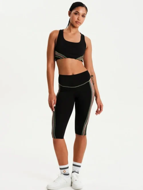 Peace & Chaos Momentum Capri Leggings - Image 4