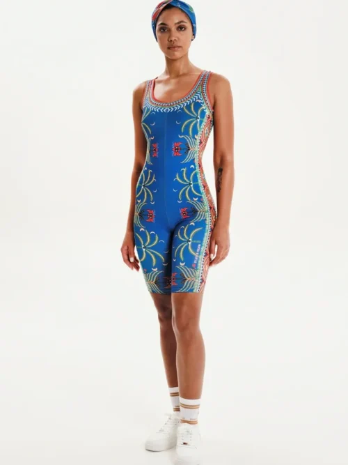 Peace & Chaos Alignment Cycling Bodysuit - Image 3