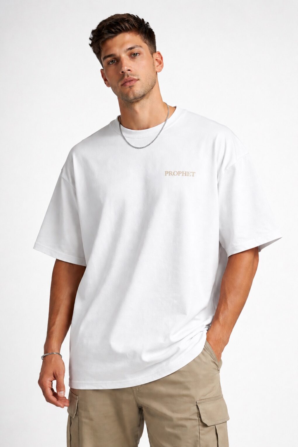 εικόνα_Viber_2026-06-15_11-14-07-089 Το νέο PROPHET Oversized Embroidery T-Shirt συνδυάζει κορυφαία άνεση με σύγχρονη streetwear αισθητική.
